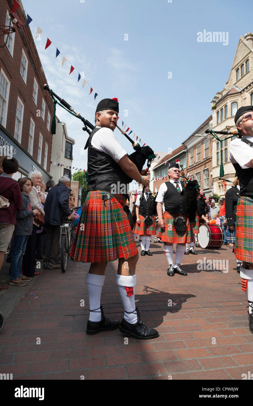 Bagpipes parade at hires stock photography and images Alamy