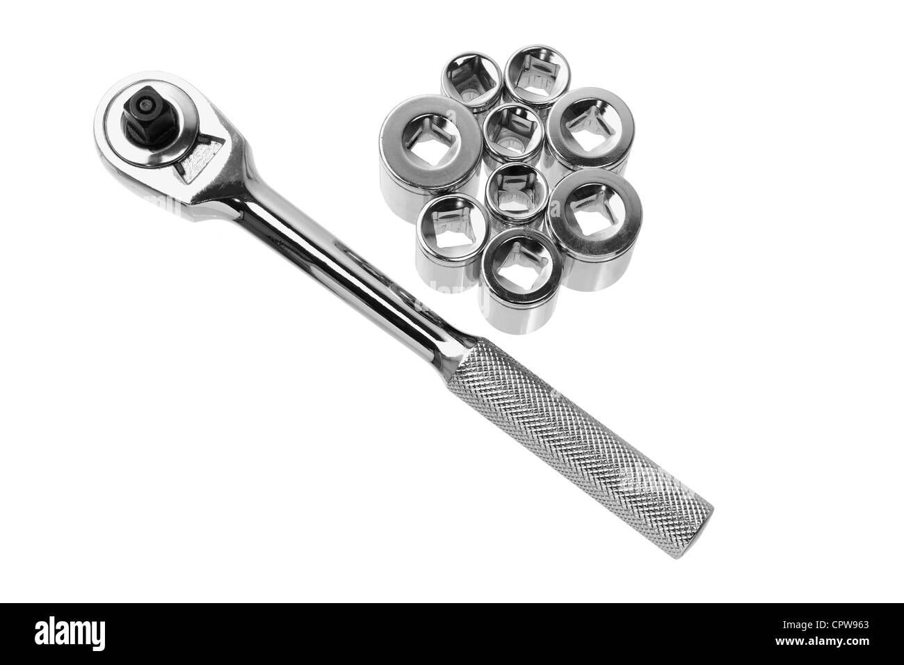 Socket Spanner Wrench Stock Photo Alamy