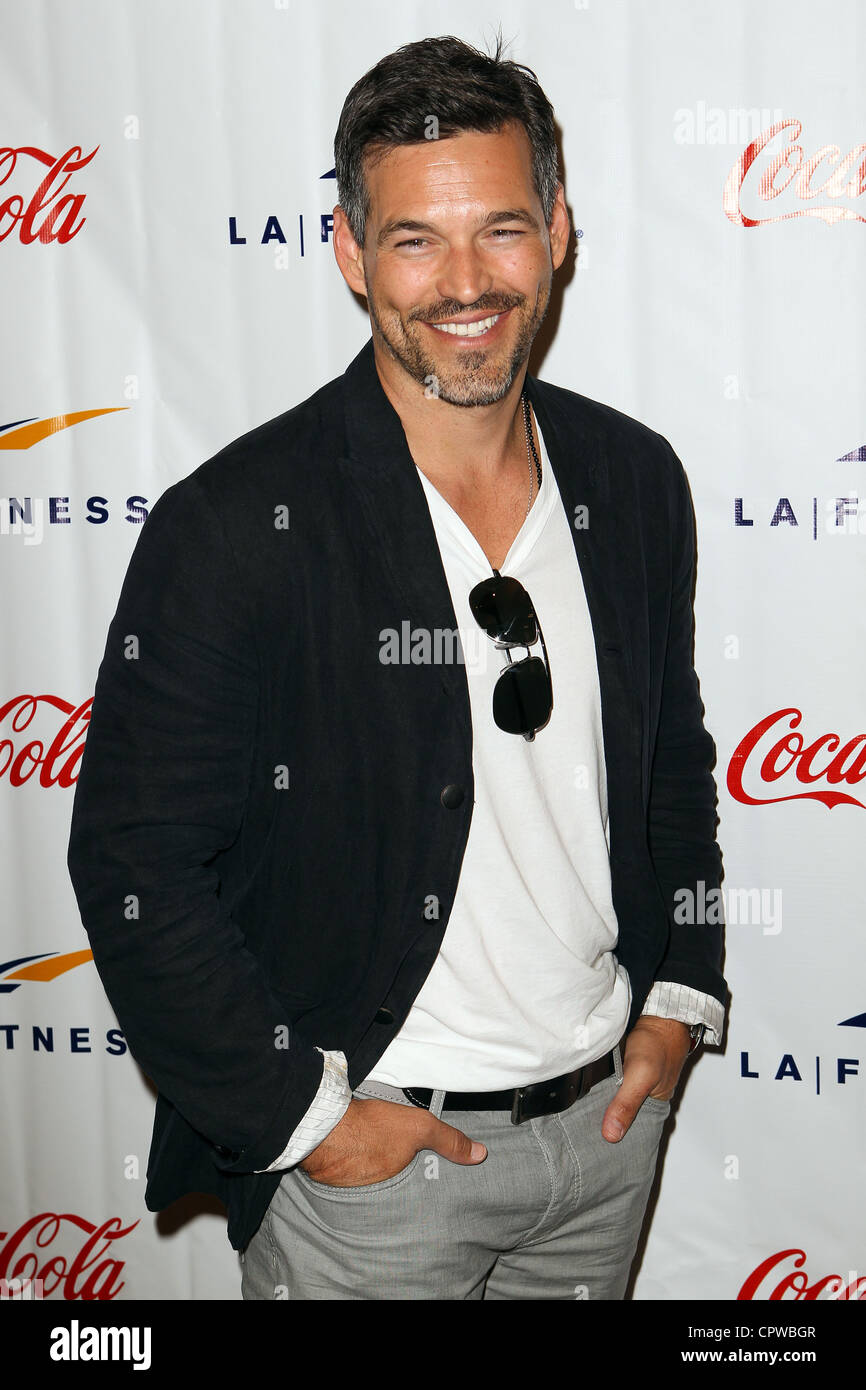 Actor Eddie Cibrian arrives at the grand opening of the LA Fitness Signature Club on June 2 2012 in Woodland Hills. Stock Photo