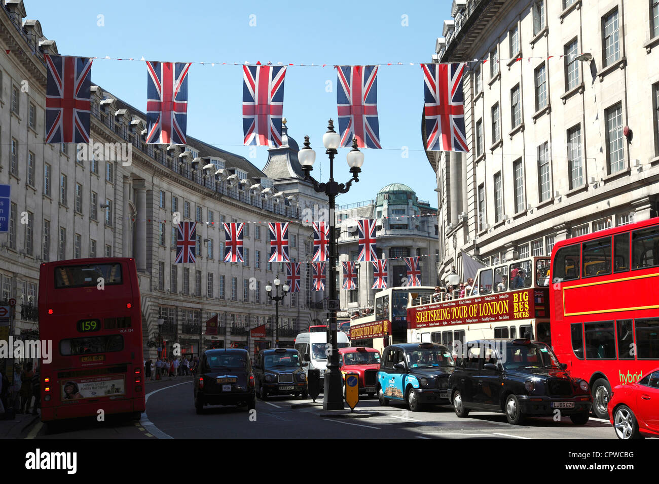 Regent Street, London, England, U.K. Stock Photo