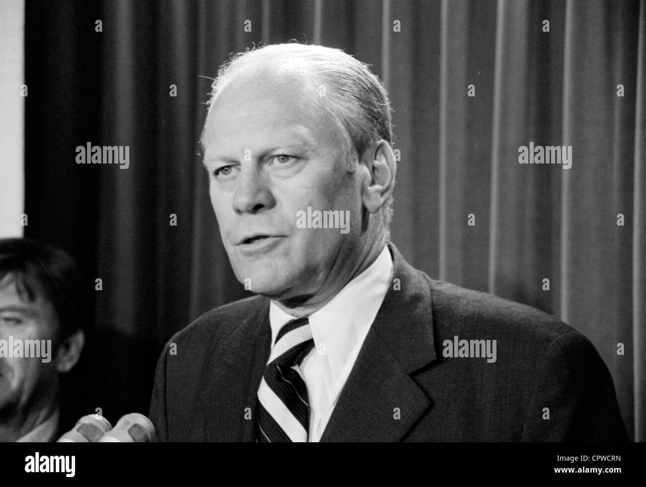 President Gerald Ford Stock Photo