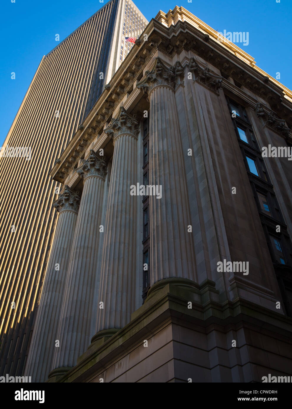 School Department building in Boston Stock Photo