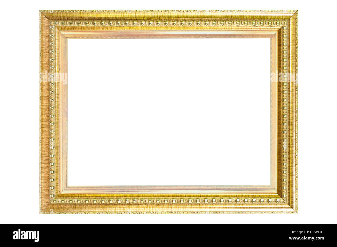 Luxury golden frame Stock Photo - Alamy