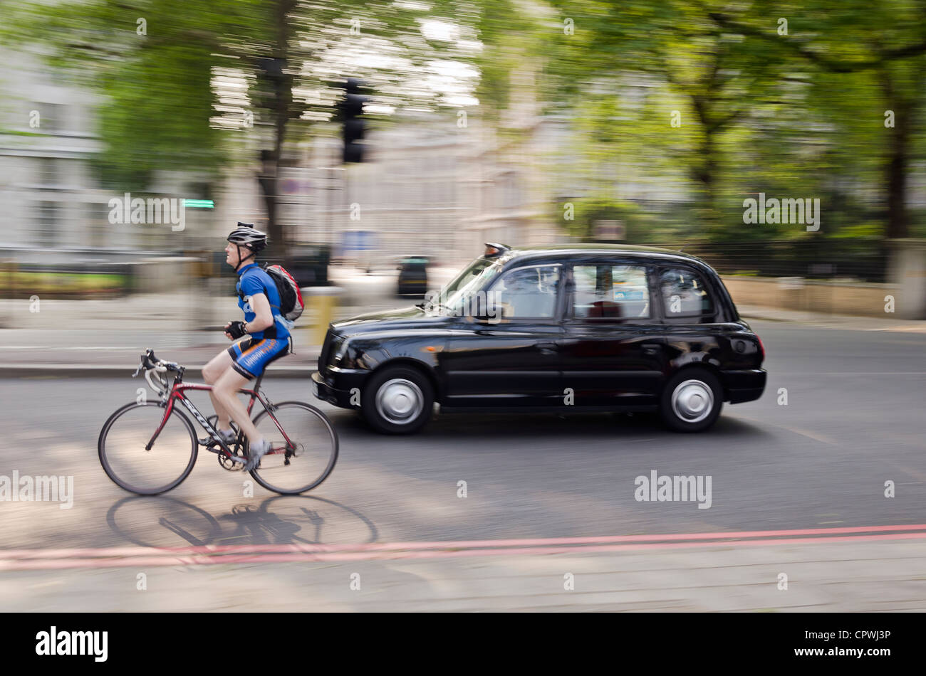 The British London TAXI Stock Photo Alamy