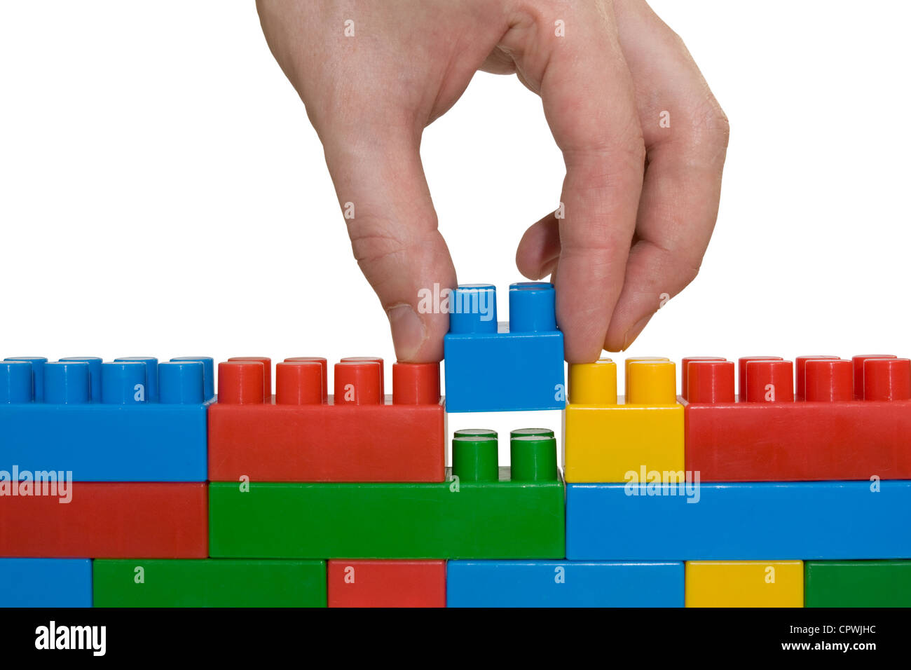 lego wall building