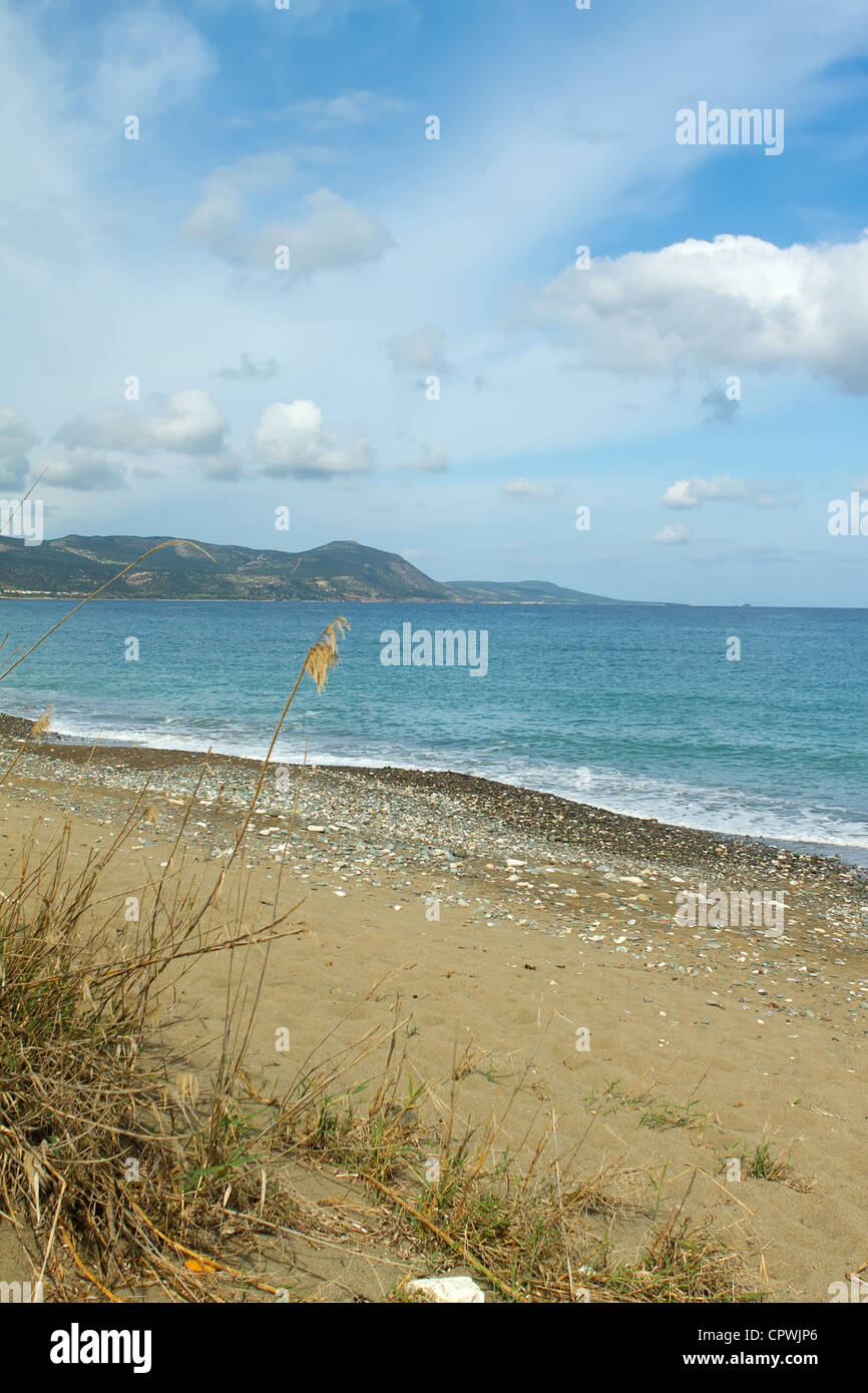 Latchi Beach near Polis in Cyprus Stock Photo
