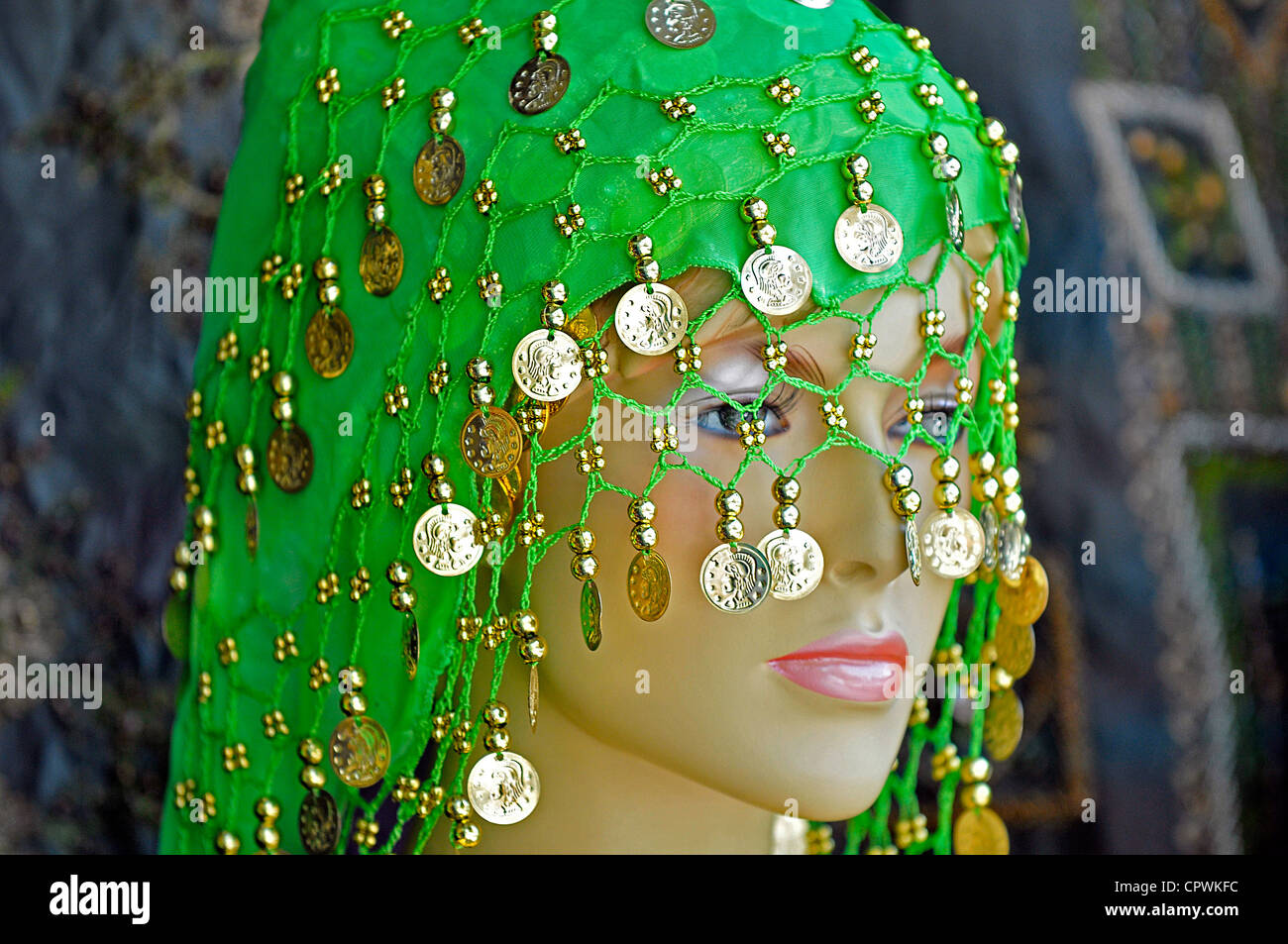 Asia Jordan Amman  Traditional clothing store Stock Photo