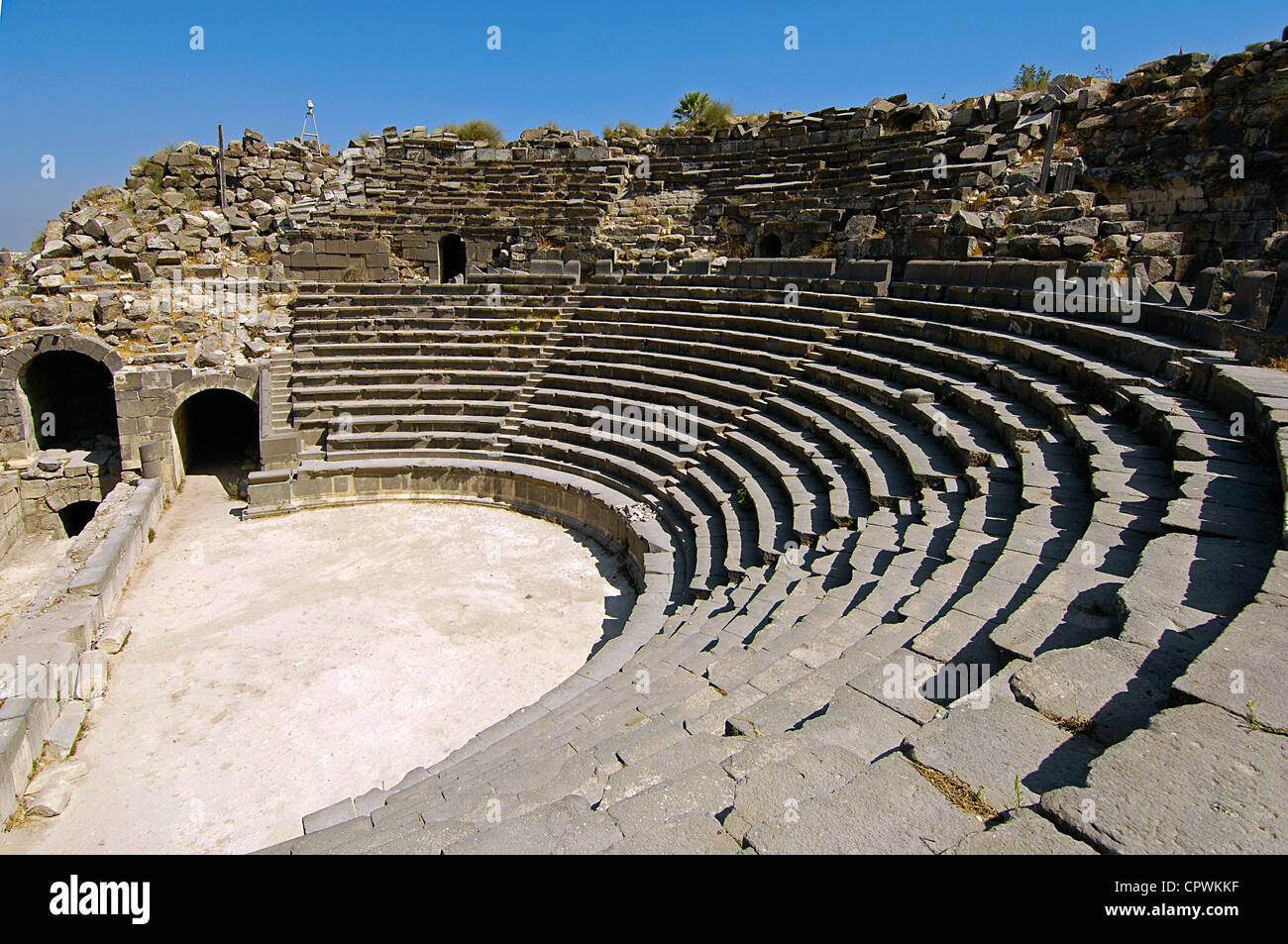 Asia Jordan Um Quais Roman Theater Stock Photo