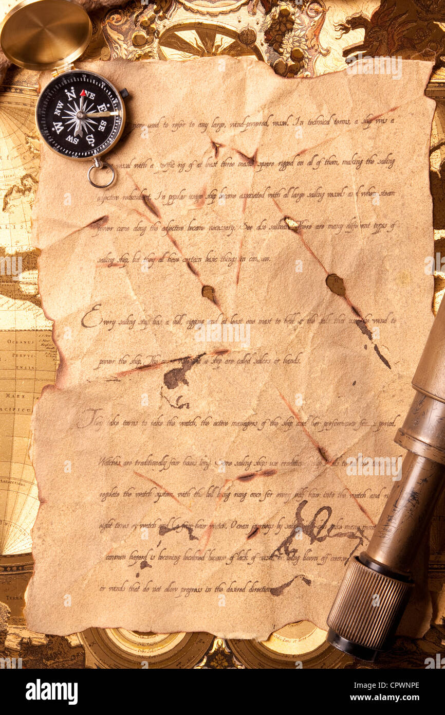 Pirate letter RF Stock Photo - Alamy