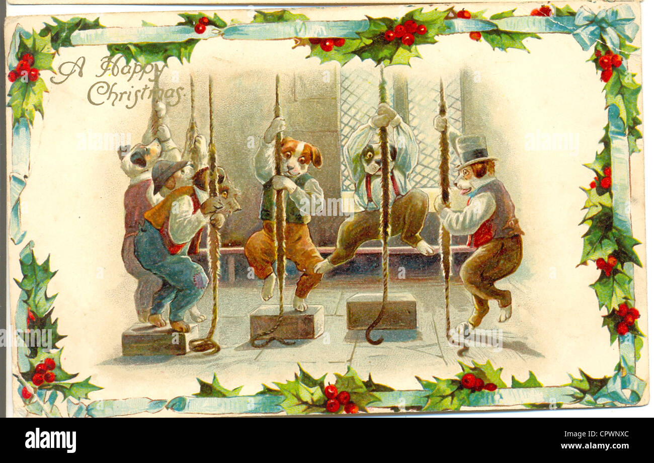 Bell ringing christmas church hires stock photography and images Alamy Bell Ringers At Christmas