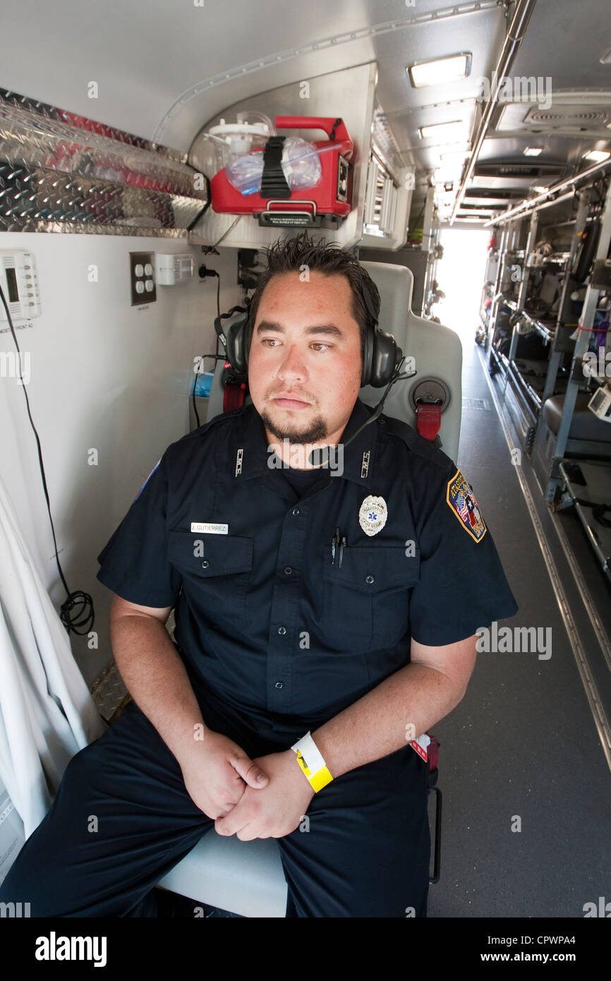 Ems emergency medical service ambulance hires stock photography and