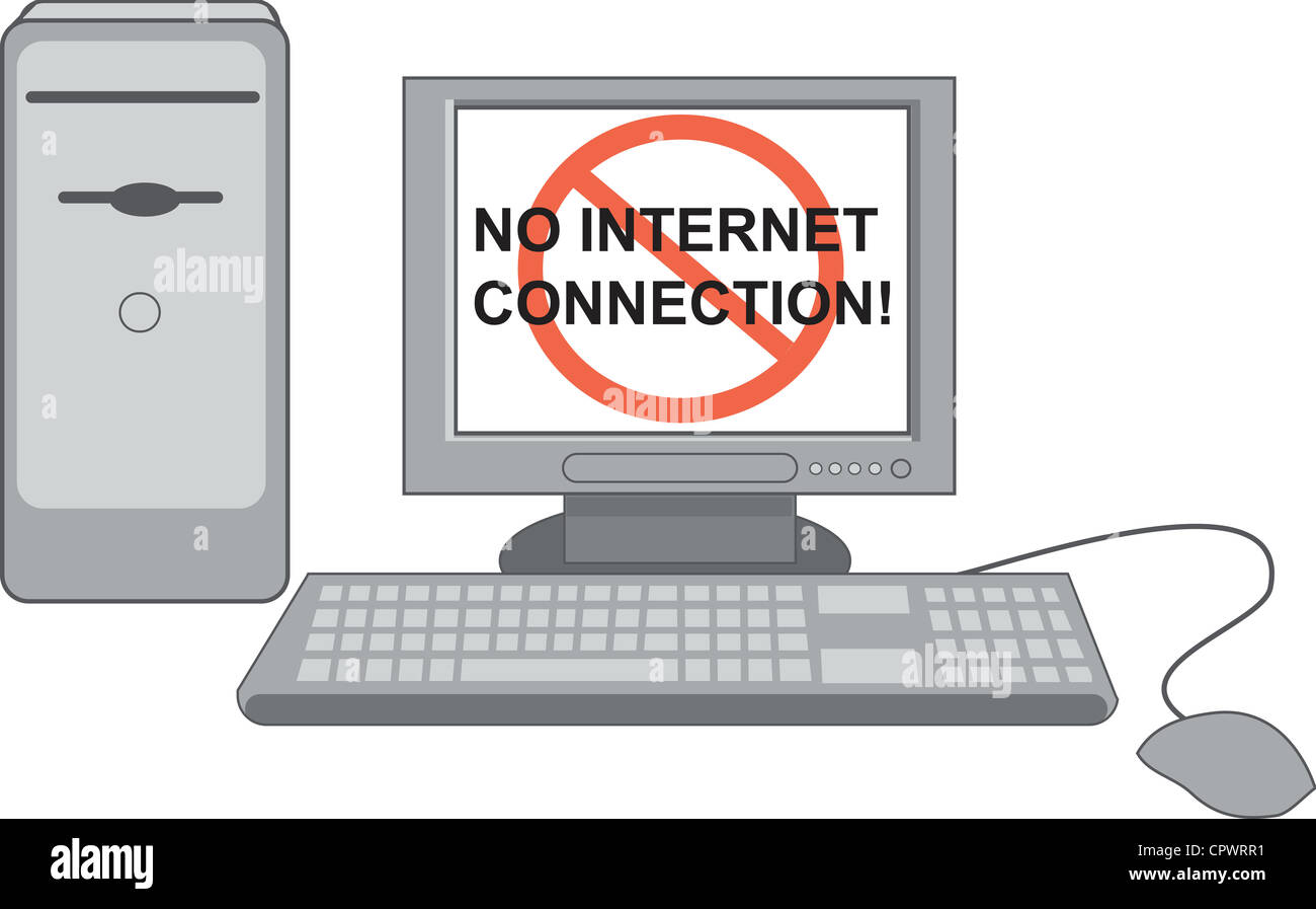 Internet connection no hi-res stock photography and images - Alamy