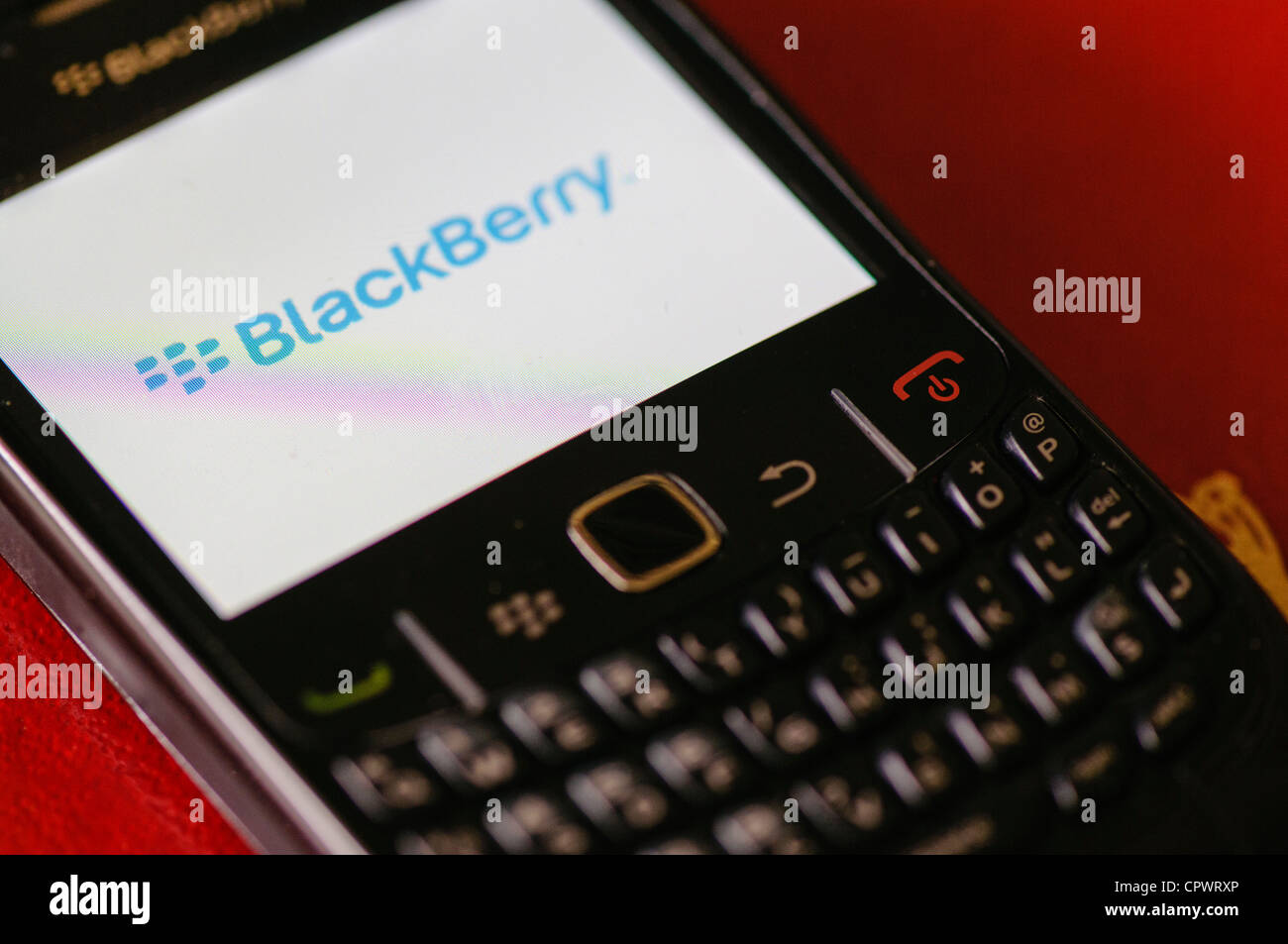 Blackberry Curve 8700 Stock Photo