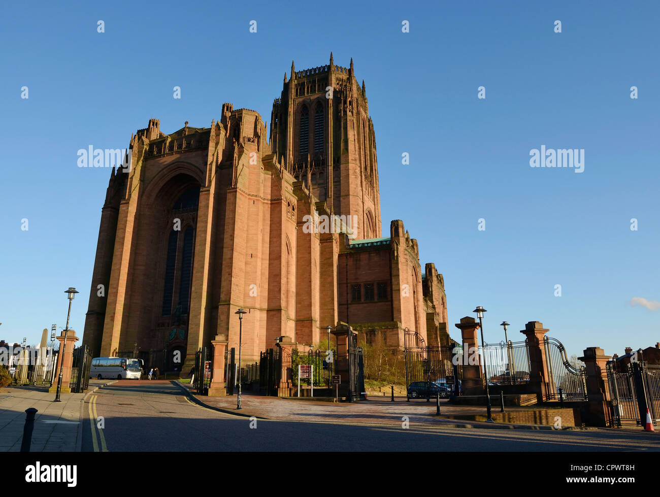 Liverpool Anglican Cathedral Stock Photo