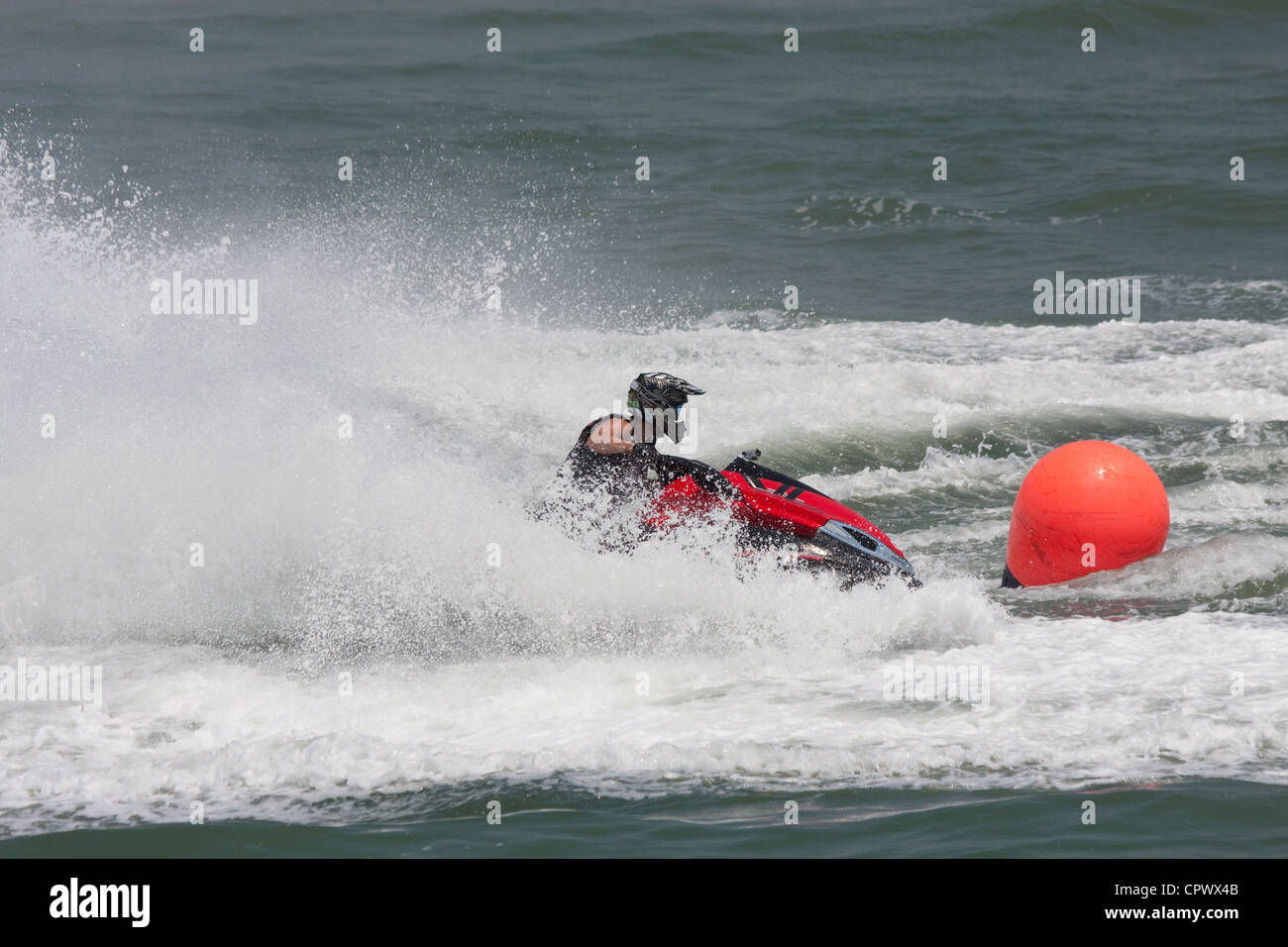 Jet Ski Racing In Myrtle Beach South Carolina Stock Photo - Alamy