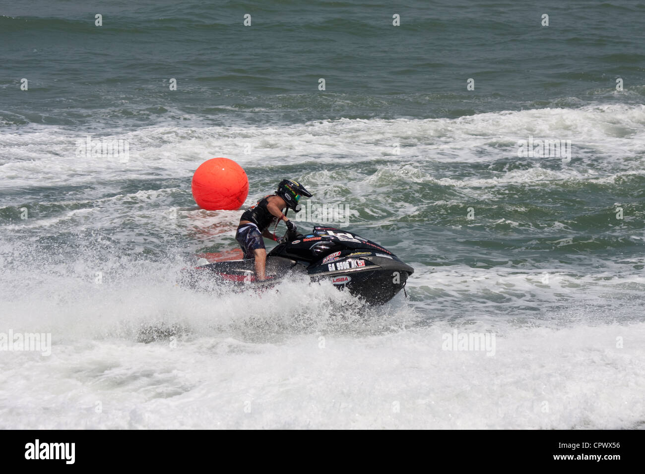 Jet Ski Racing In Myrtle Beach South Carolina Stock Photo Alamy