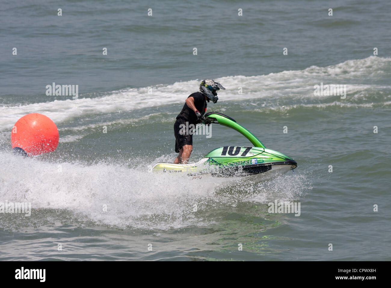 Jet Ski Racing In Myrtle Beach South Carolina Stock Photo Alamy