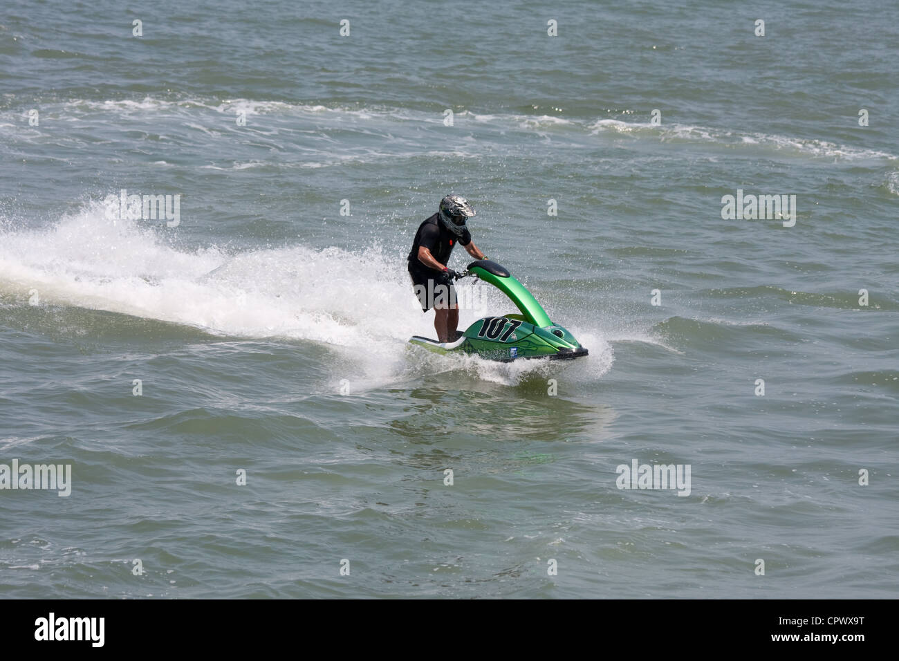 Jet Ski Racing In Myrtle Beach South Carolina Stock Photo Alamy