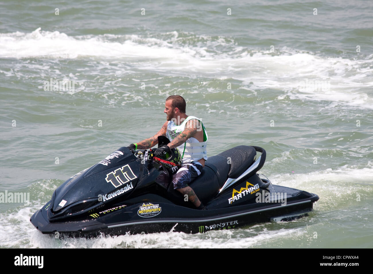 Jet Ski Racing In Myrtle Beach South Carolina Stock Photo Alamy