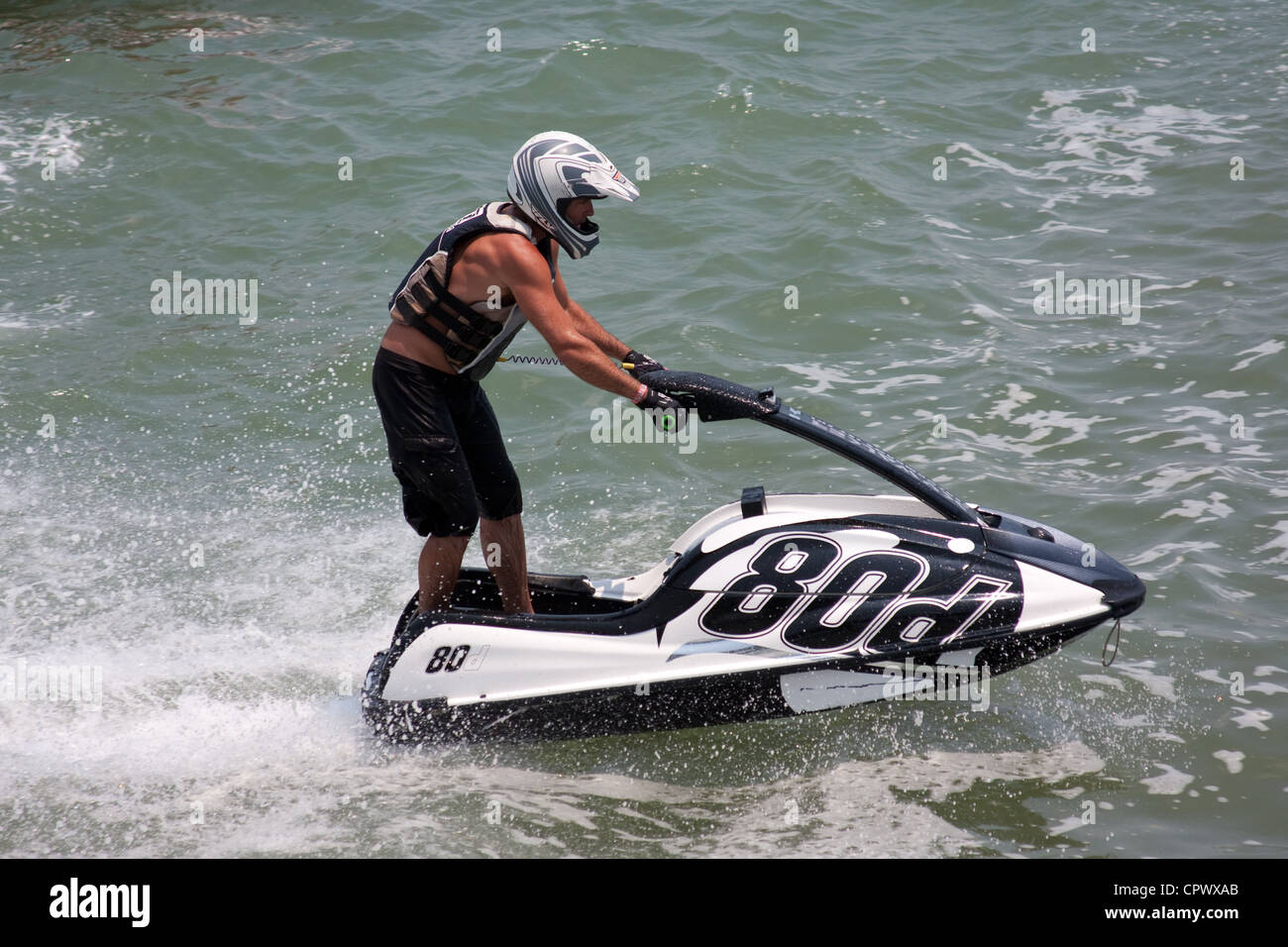 Jet Ski Racing In Myrtle Beach South Carolina Stock Photo Alamy
