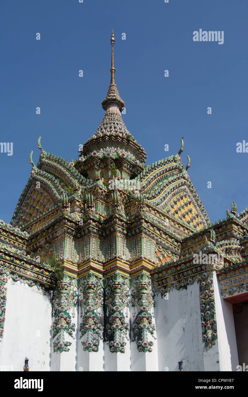 Temple beautiful at Wat Pho in Bangkok Stock Photo - Alamy