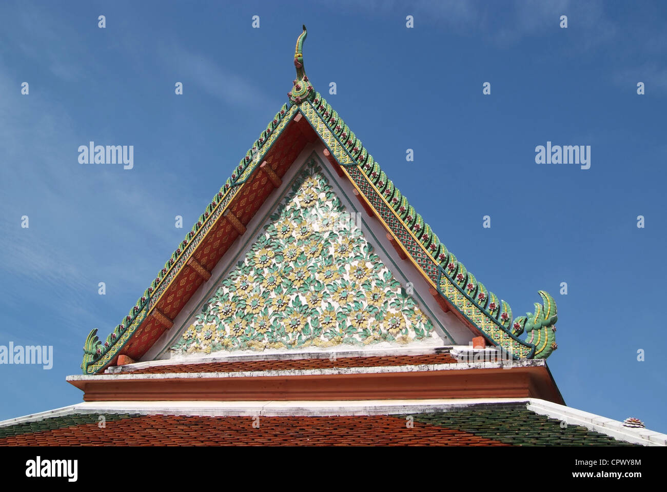 Temple beautiful at Wat Pho in Bangkok Stock Photo - Alamy
