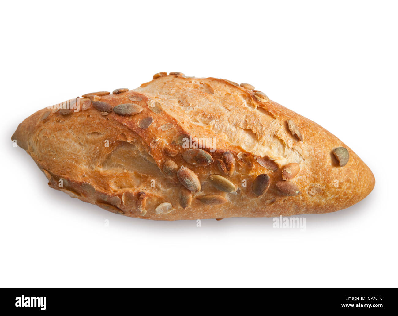 Bread isolated on the white background Stock Photo - Alamy