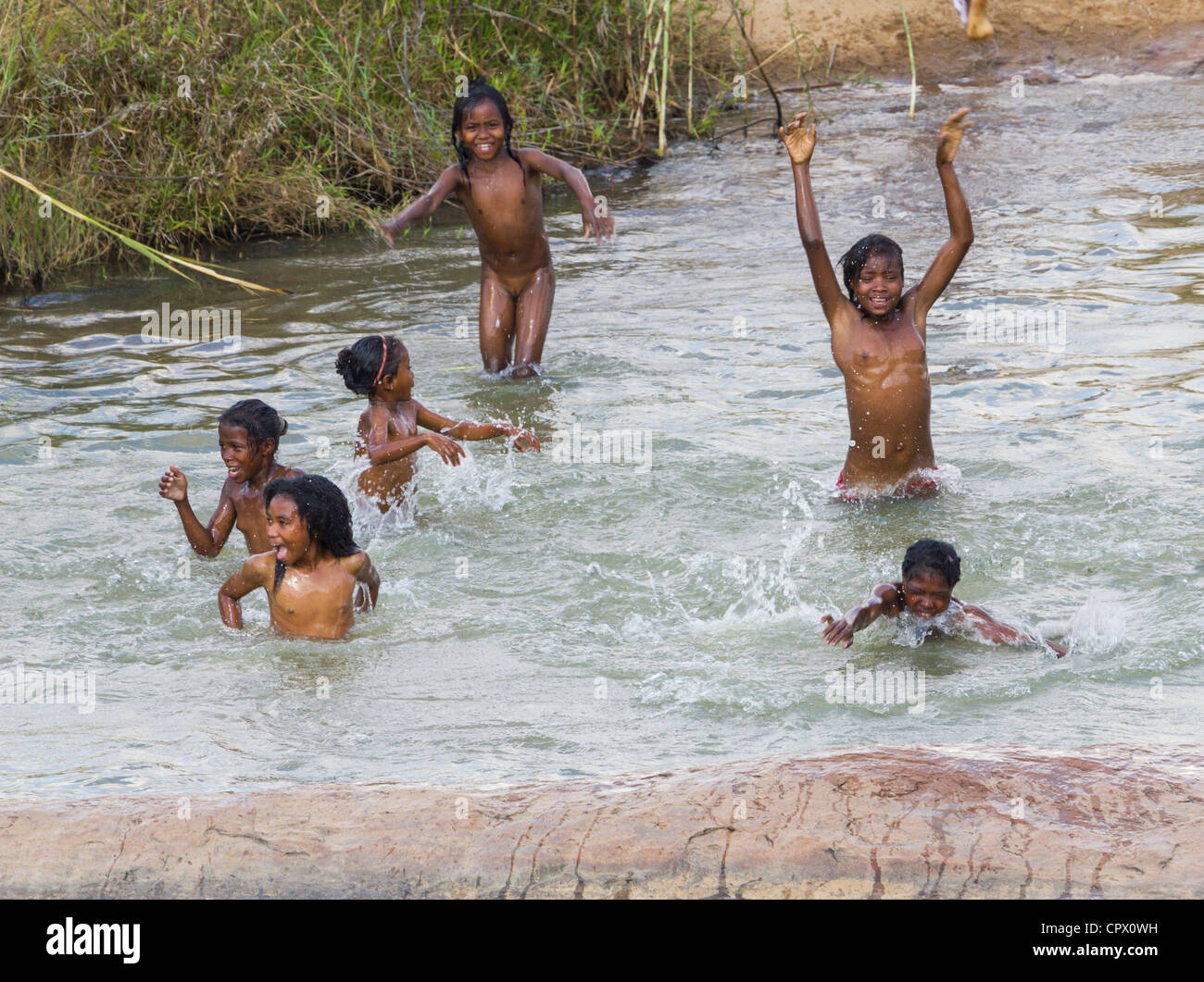 Nude Girls In Bath