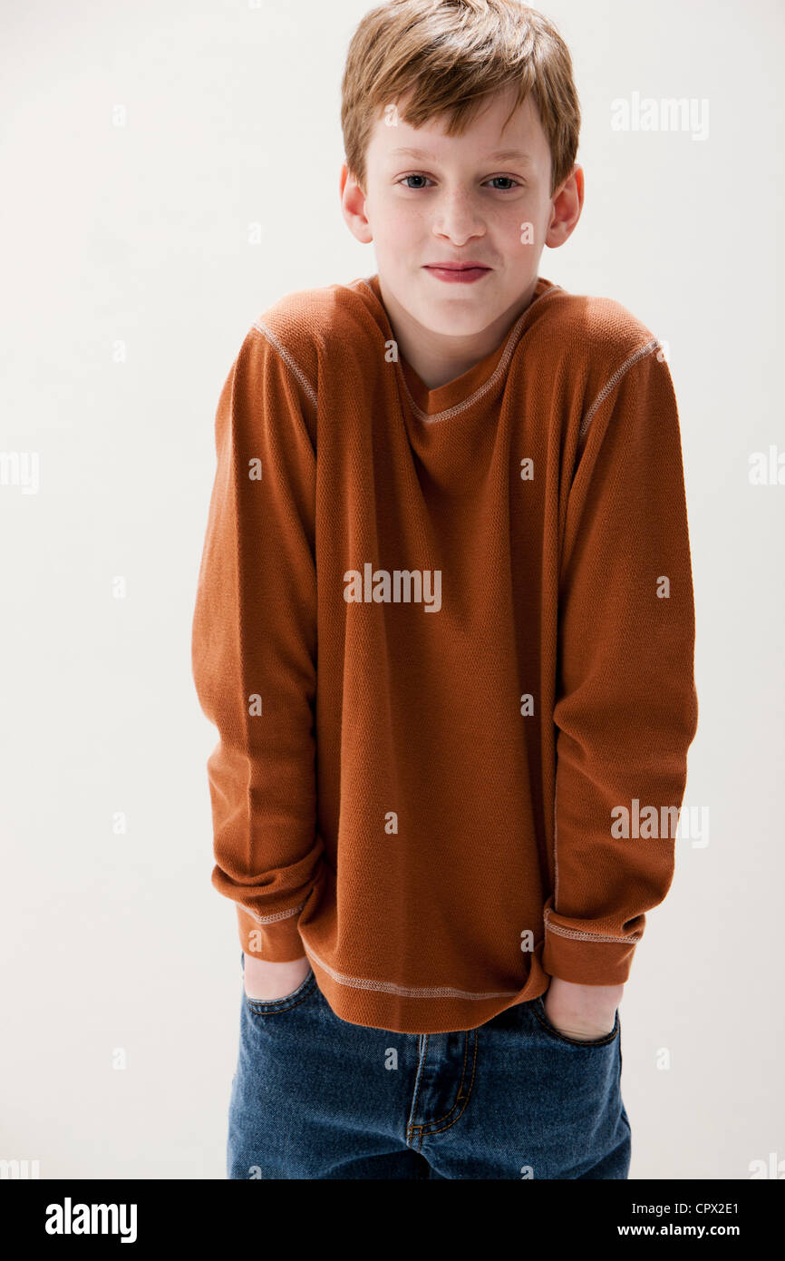 boys brown sweater