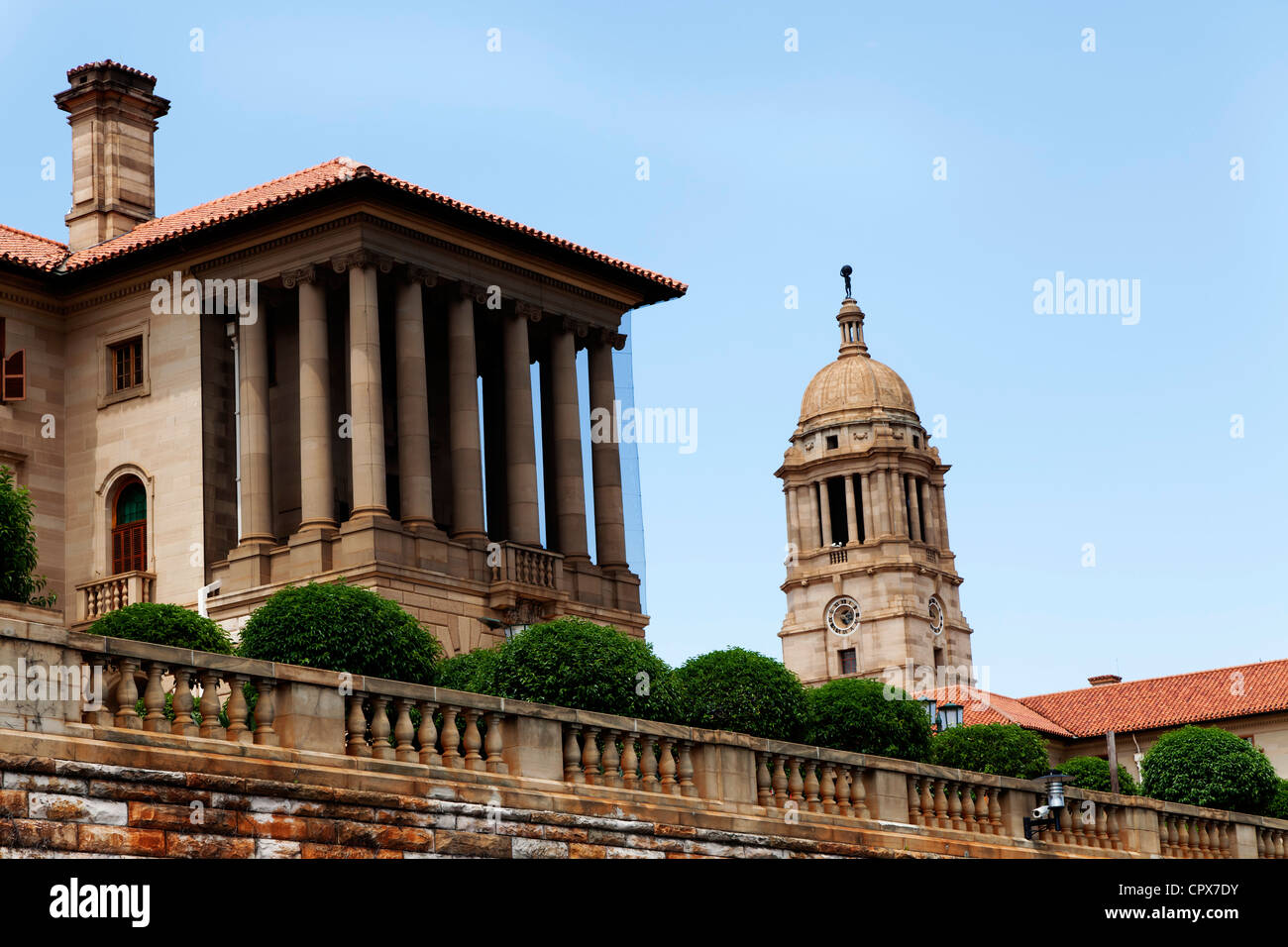 Pretoria Parliament buildings Stock Photo