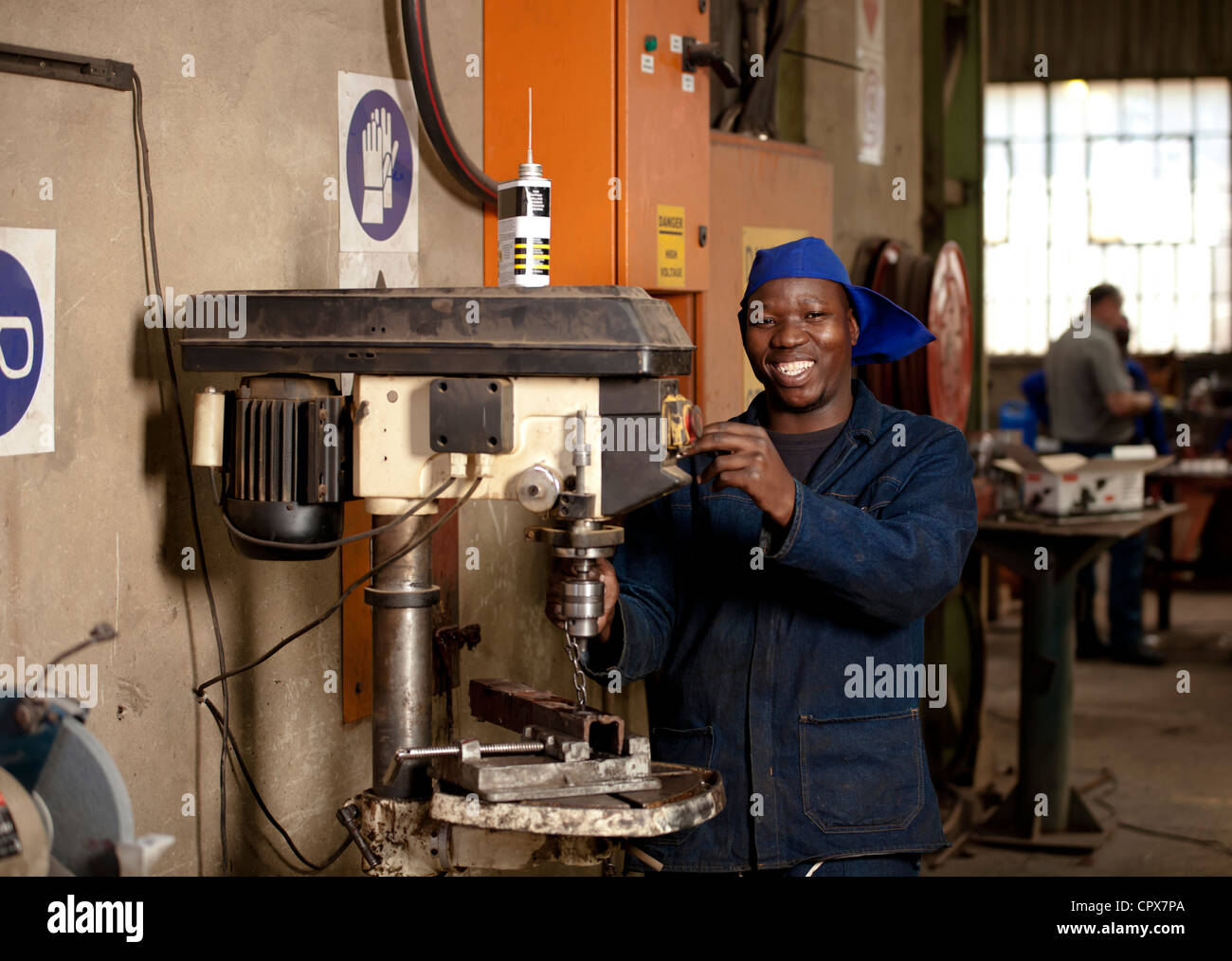 Skilled black workers south africa hires stock photography and images