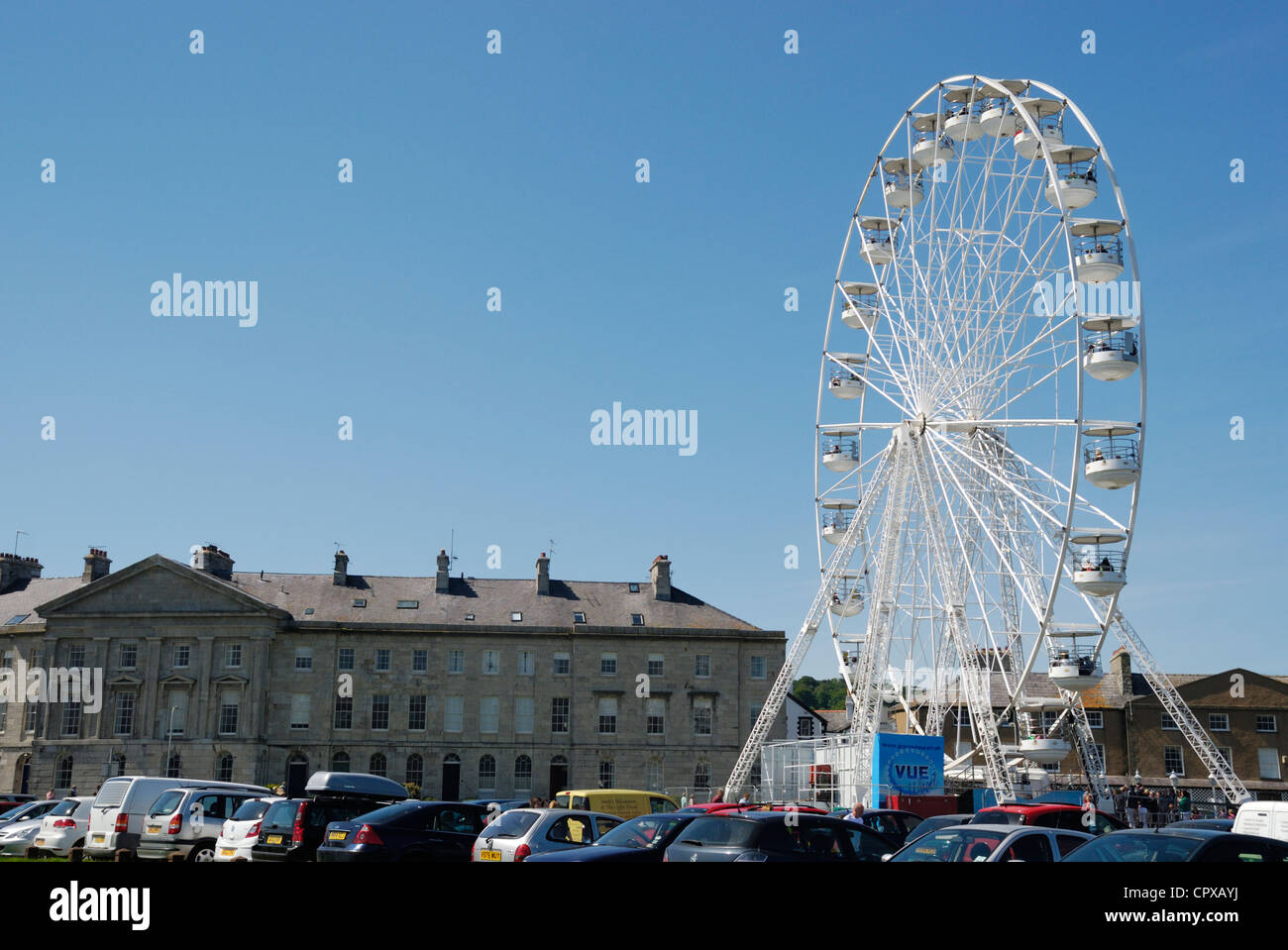 The Beaumaris Eye ferris wheel, Beaumaris, Anglesey, North Wales, June ...
