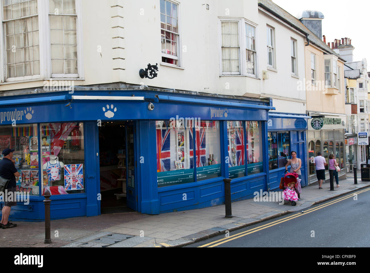 Prowler Store in Kemp Town - Brighton - UK Stock Photo