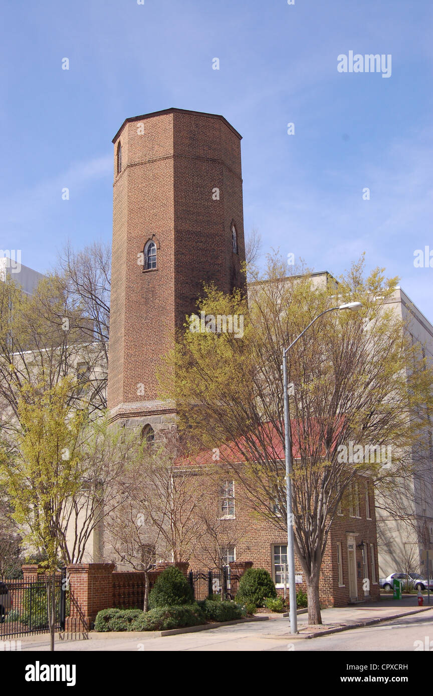 Raleigh Water Tower in downtown Raleigh, North Carolina Stock Photo Alamy