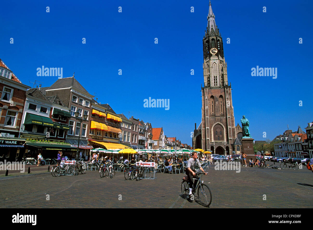 Netherlands, Southern Holland Province, Delft, Nieuwe Kerk (the New Church) Stock Photo