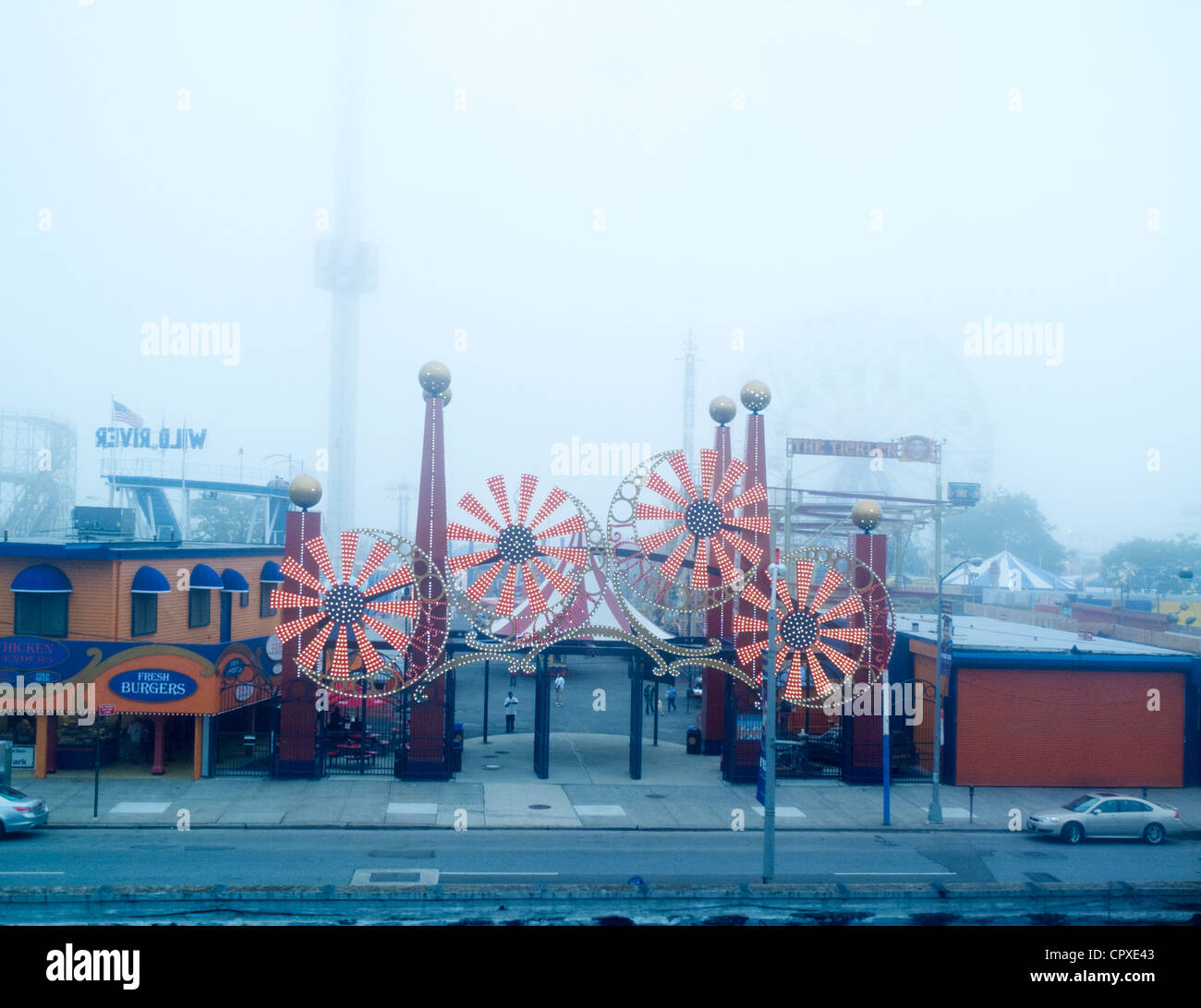 Luna park entrance coney island hi-res stock photography and images - Alamy
