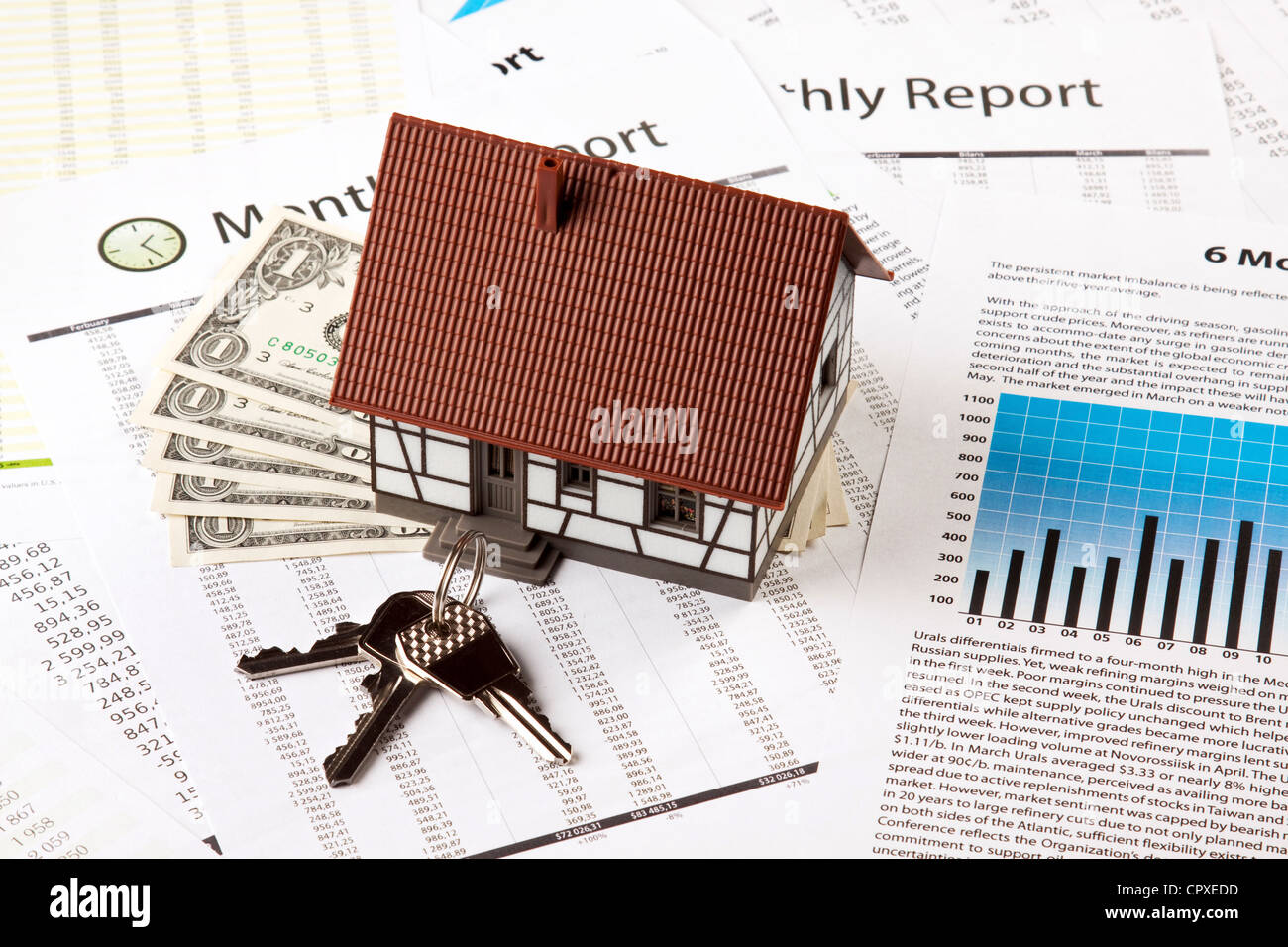 Business and money concept Stock Photo - Alamy