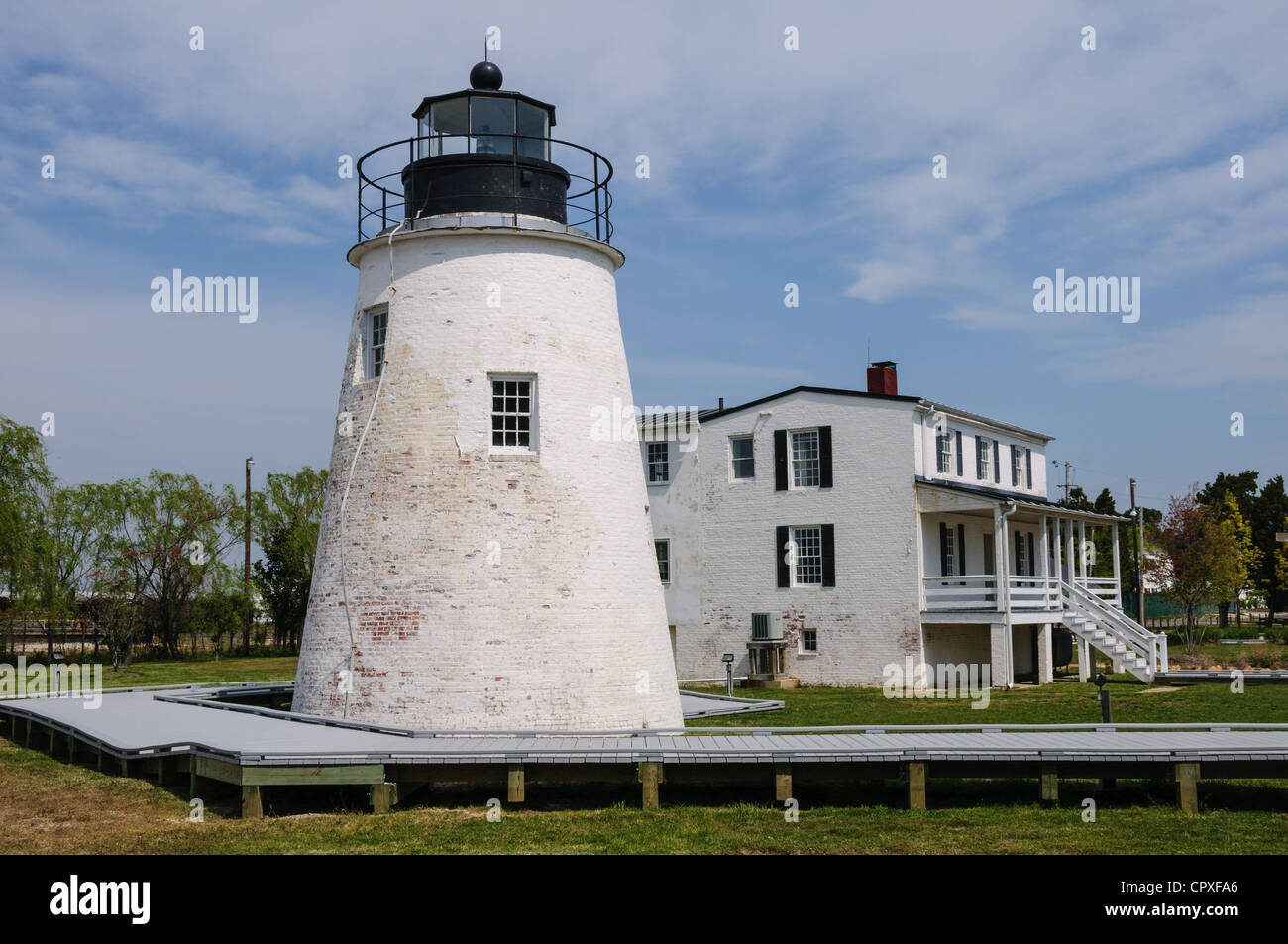 Piney Point Lighthouse, St. Mary's County, Maryland Stock Photo Alamy