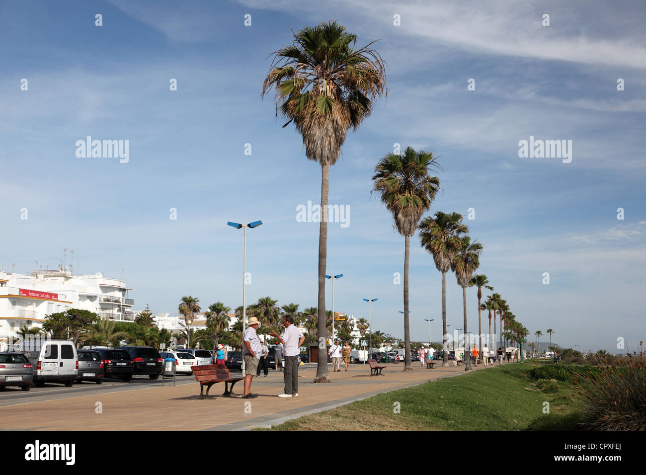 Square in Conil De La Frontera, White Town in Costa De La Luz, Cadiz  Province, Editorial Photo - Image of town, outdoors: 177854501