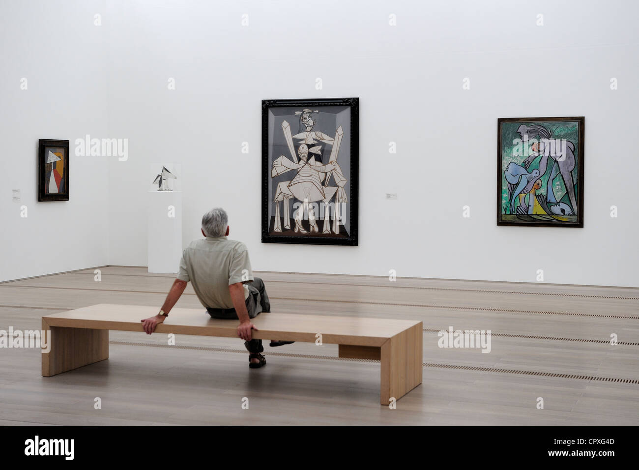 Switzerland, Basel, Beyeler Foundation, the Picasso room Stock Photo