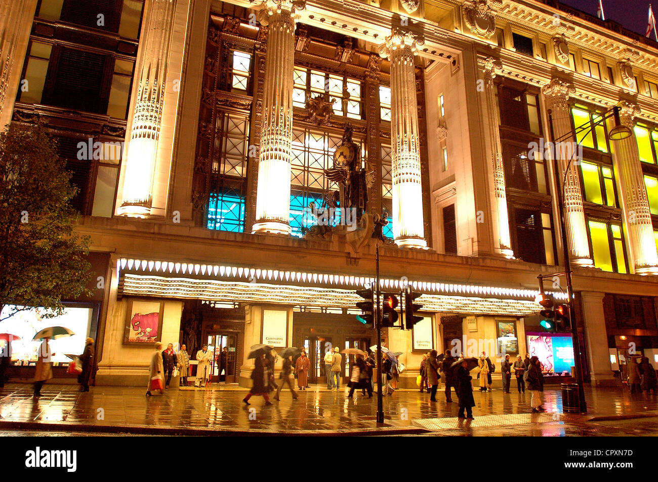 United Kingdom, London, Mayfair District, Selfridges shop Stock Photo