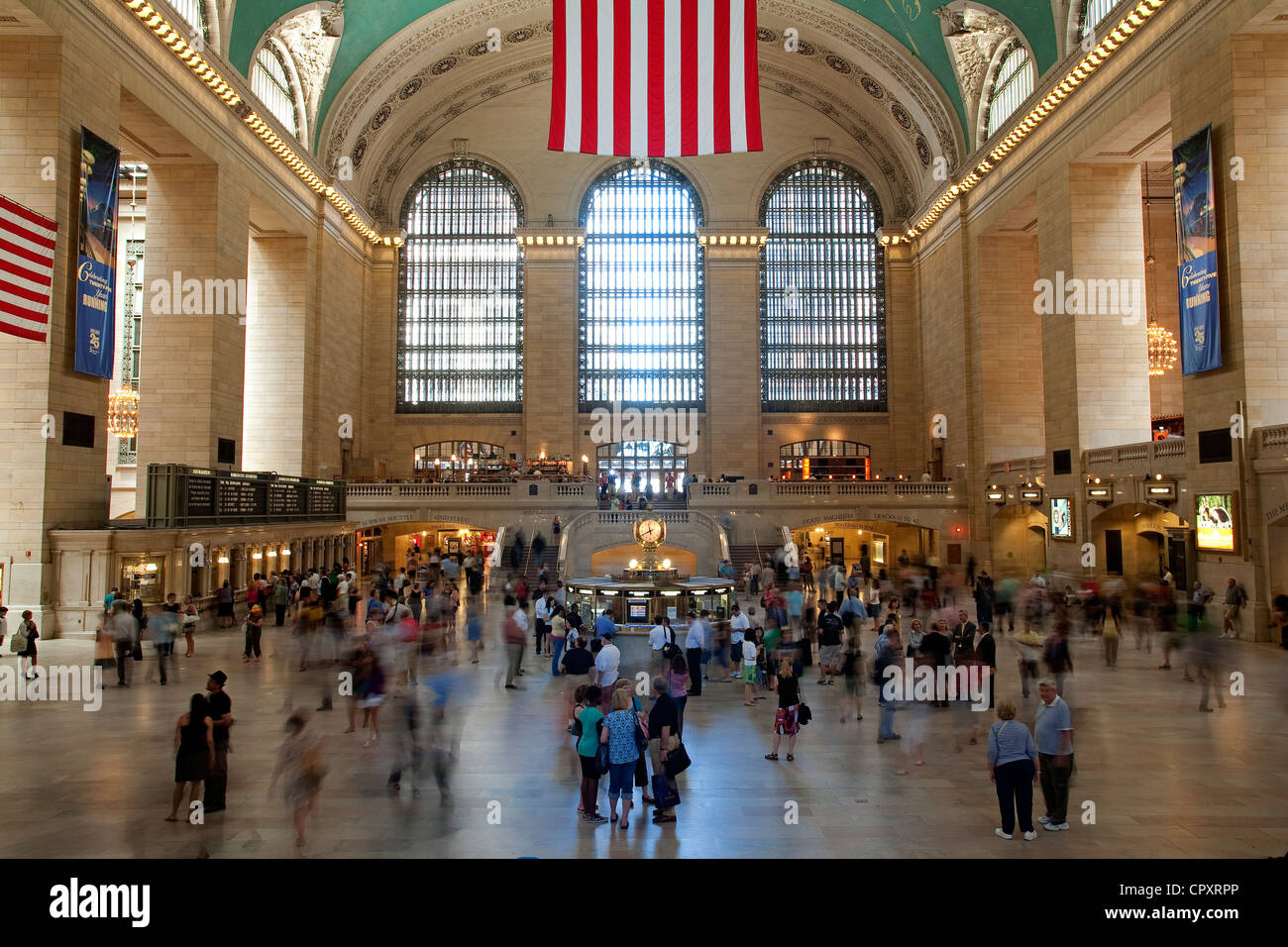 United States New York City Midtown Grand Central Terminal built in 1913 biggest railway station in worl in platforms number Stock Photo