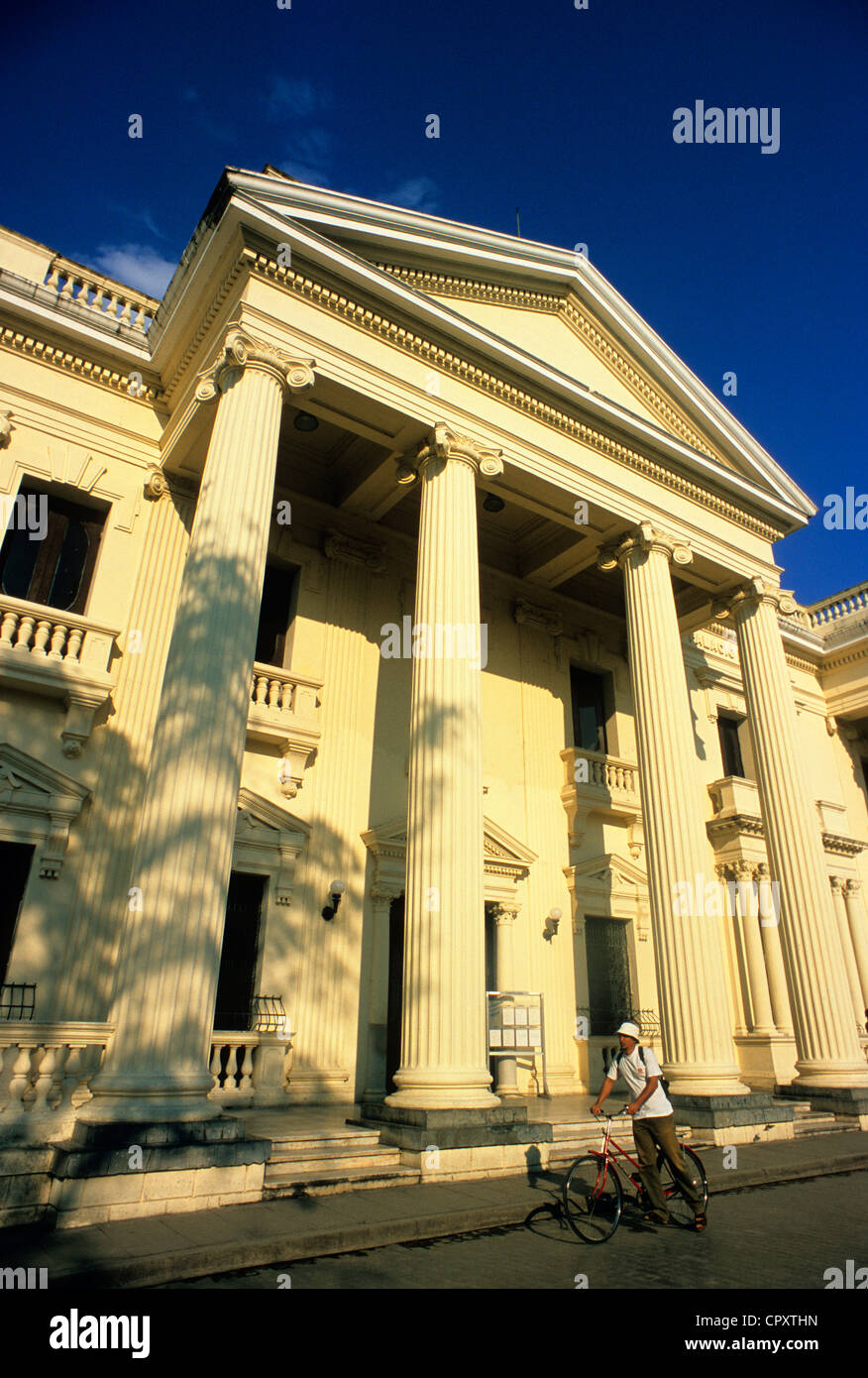 Cuba, Villa Clara Province, Santa Clara, Palacio Provincial on Parque Central Stock Photo
