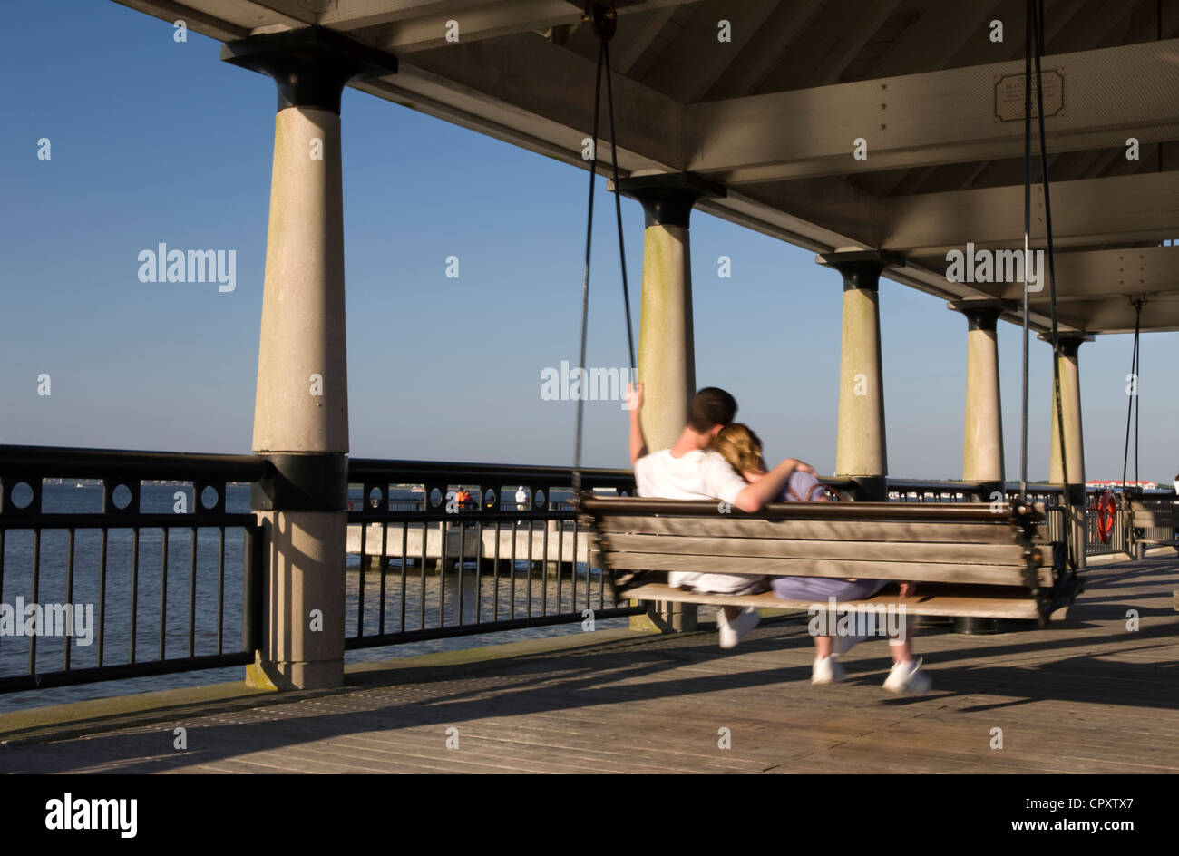 Porch swing hi res stock photography and images Alamy