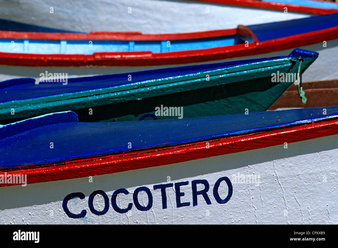 Dominican Republic, Altagracia province, Boca de Yuma, detail of a