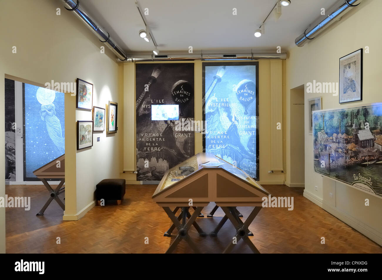 France, Loire Atlantique, Nantes, museum Jules Verne Stock Photo