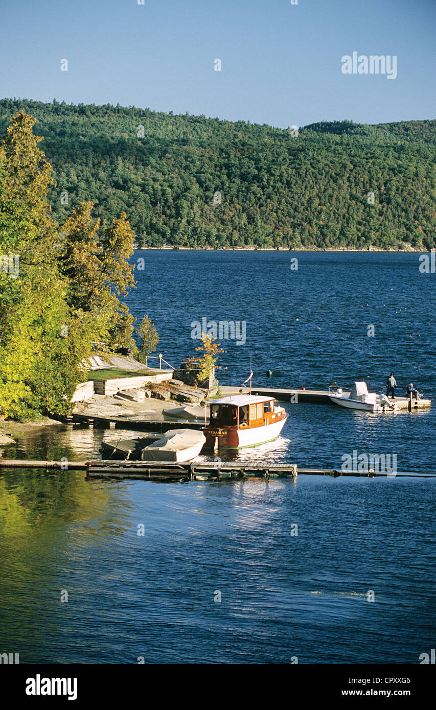 United States, Vermont, Champlain Lake Stock Photo