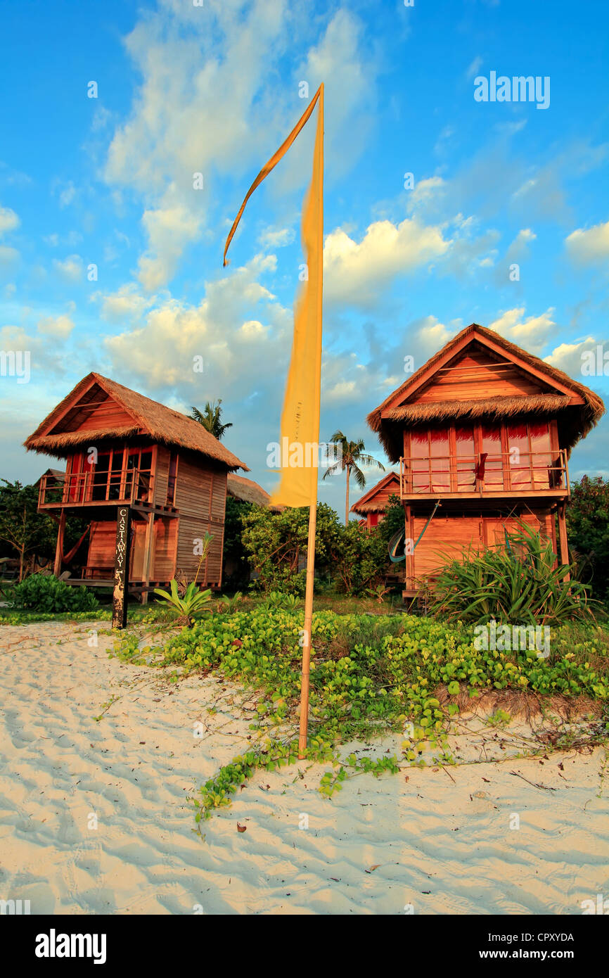 Castaway Resort Sunrise Beach Koh Lipe Satun Thailand Stock