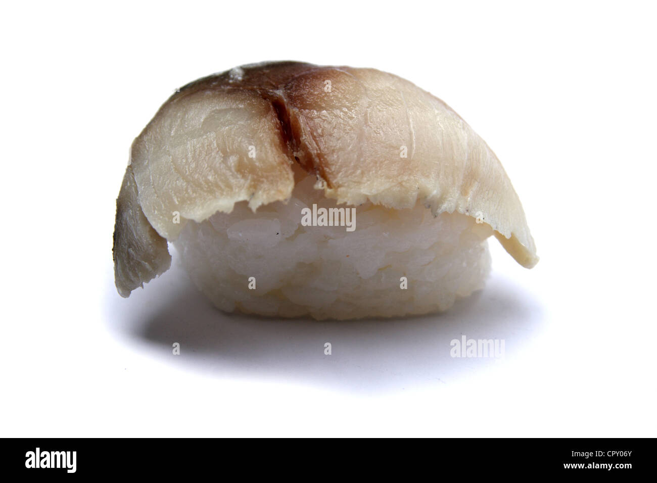 Saba mackerel Sushi Stock Photo Alamy