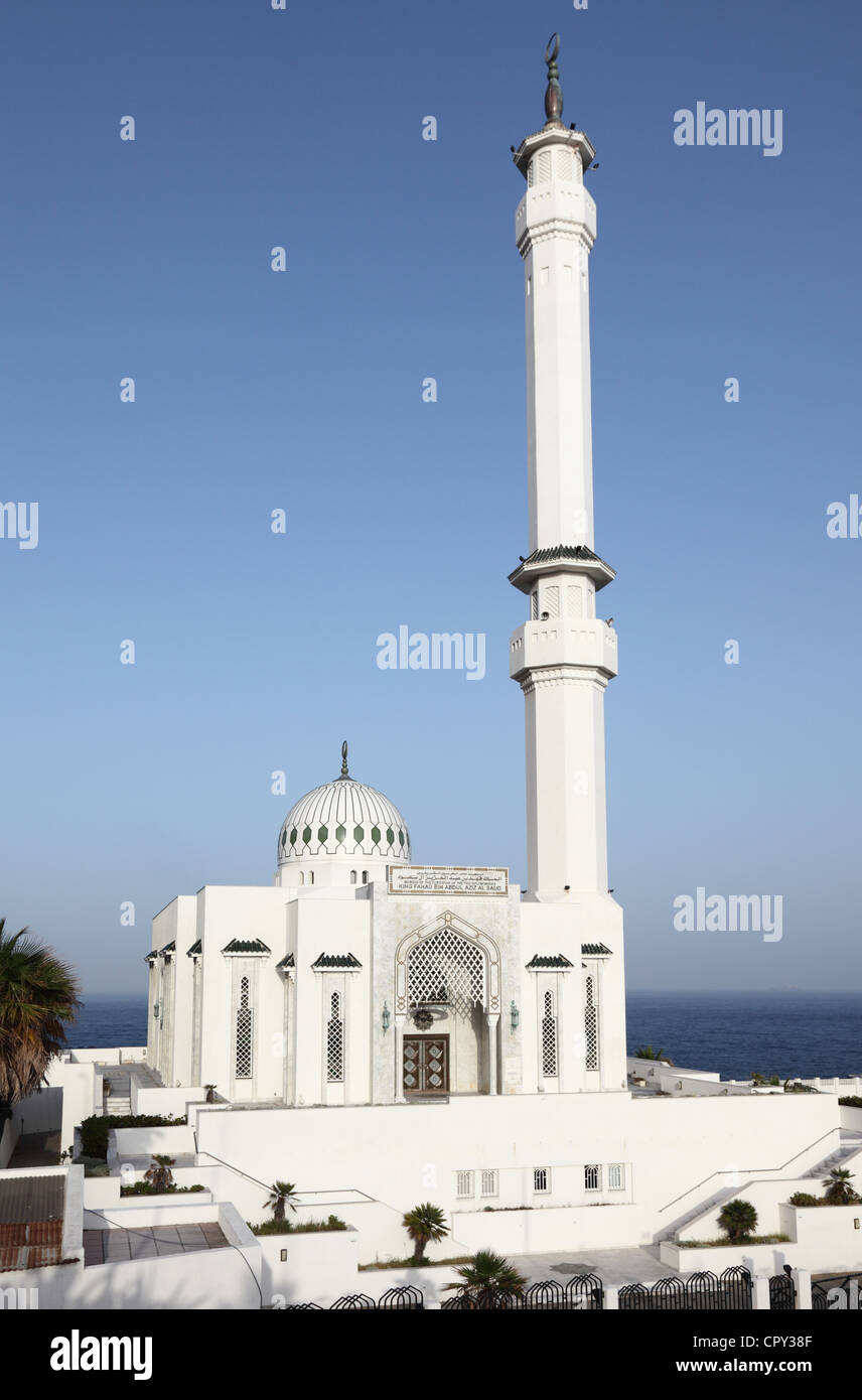 The Ibrahim-al-Ibrahim Mosque in Gibraltar Stock Photo